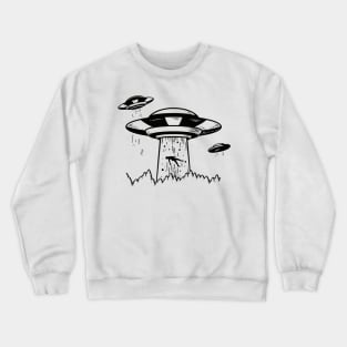 Alien Abduction Crewneck Sweatshirt